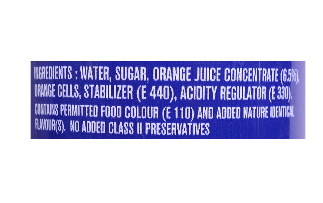 MOH Orange Juice With Sacs    Tin  240 millilitre